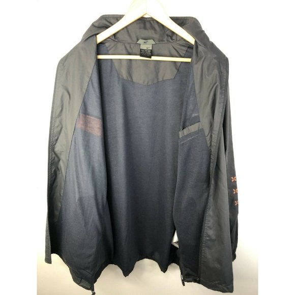 Nike Clima fit Jacket Mens XXL Windbreaker Gray - Picture 3 of 7